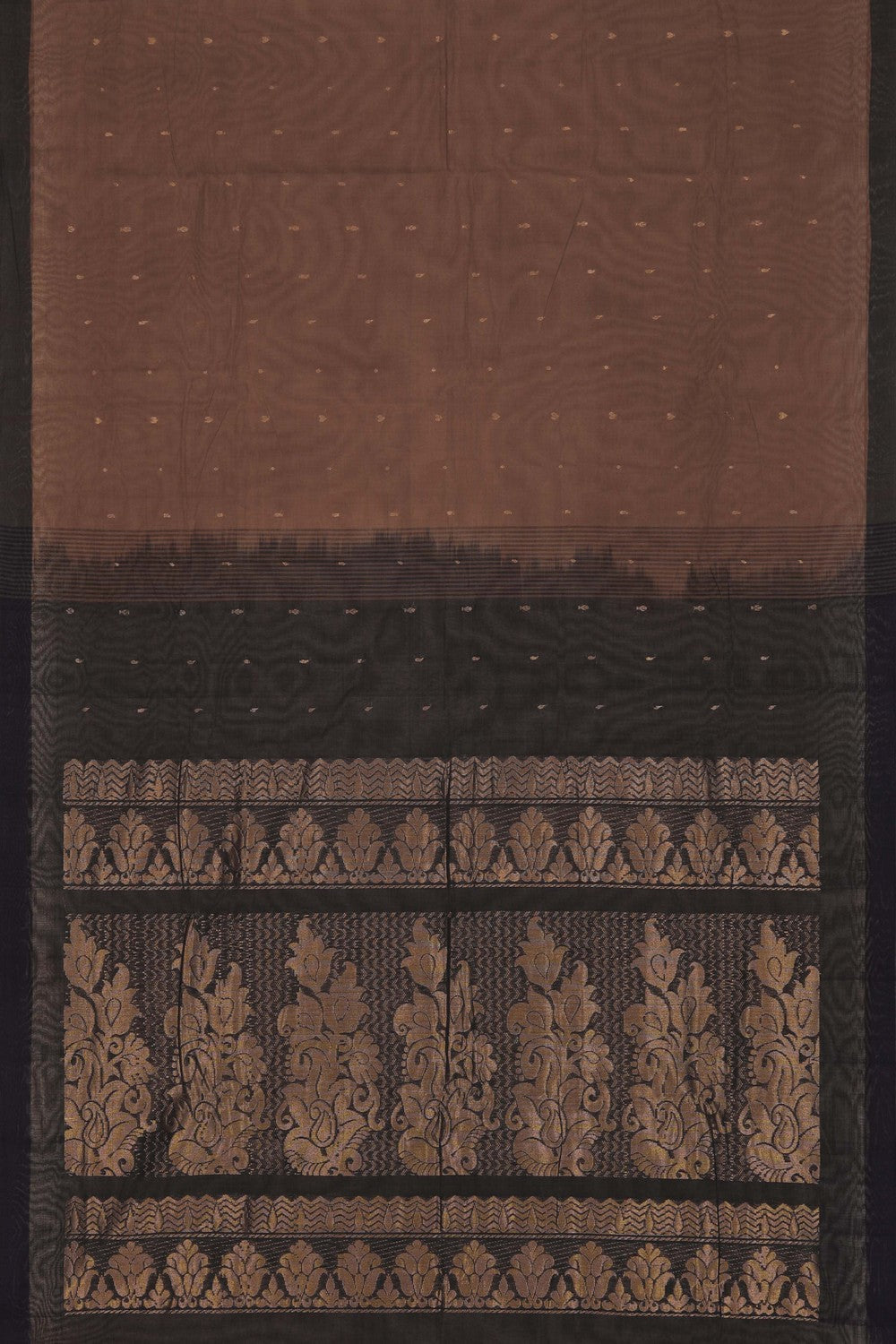 Image of South Cotton Purple Saree